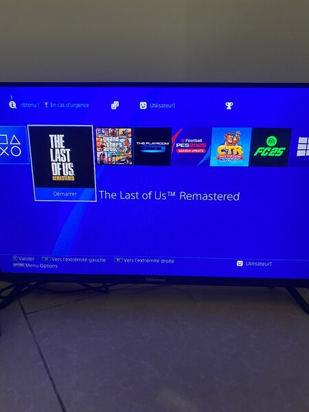 PS4 SLIM CRAQUÉE