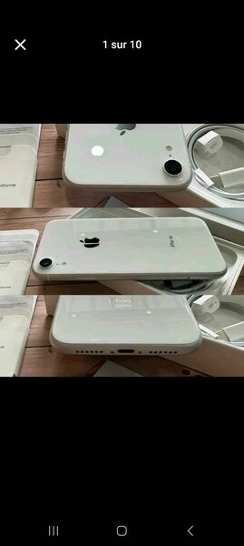 iPhone reconditionné blanc