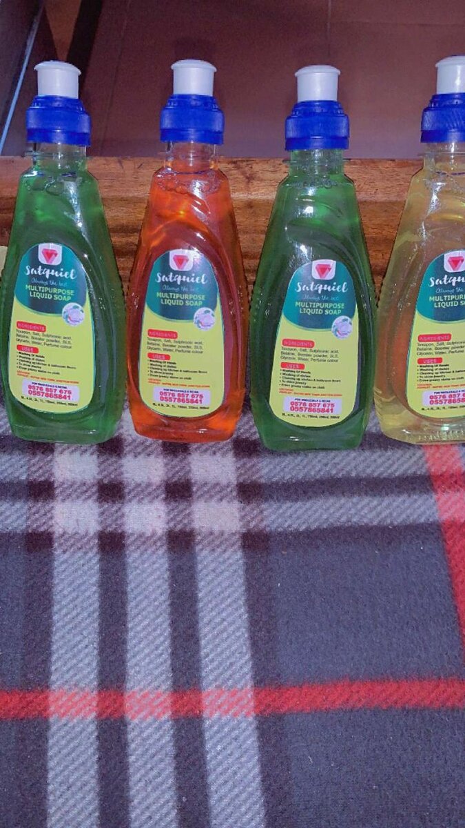 Multipurpose liquid soap