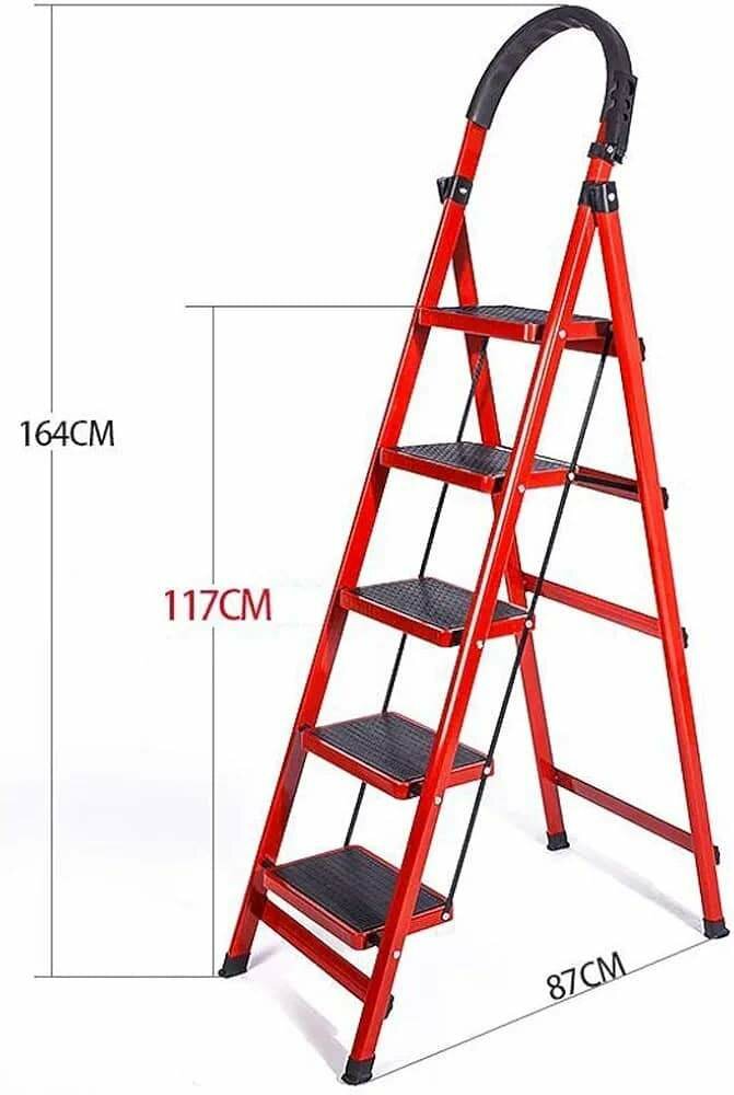 Échelles de Maison, Escabeaux Portables Pliables pour Magasi
