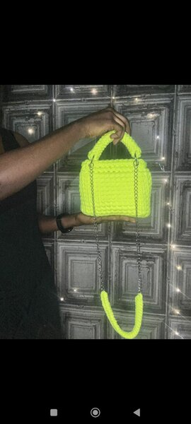 Sac à main crochet coloré