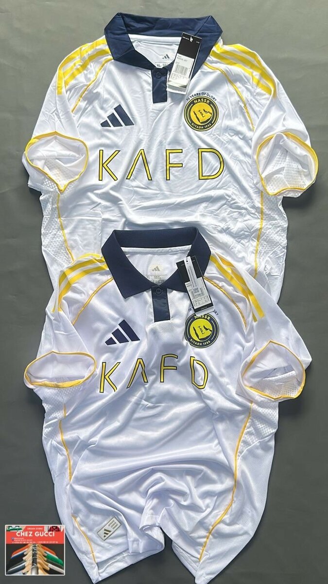 Maillot de Football Blanc Homme