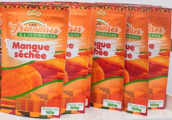 Mangue séchée ivoirienne 100g