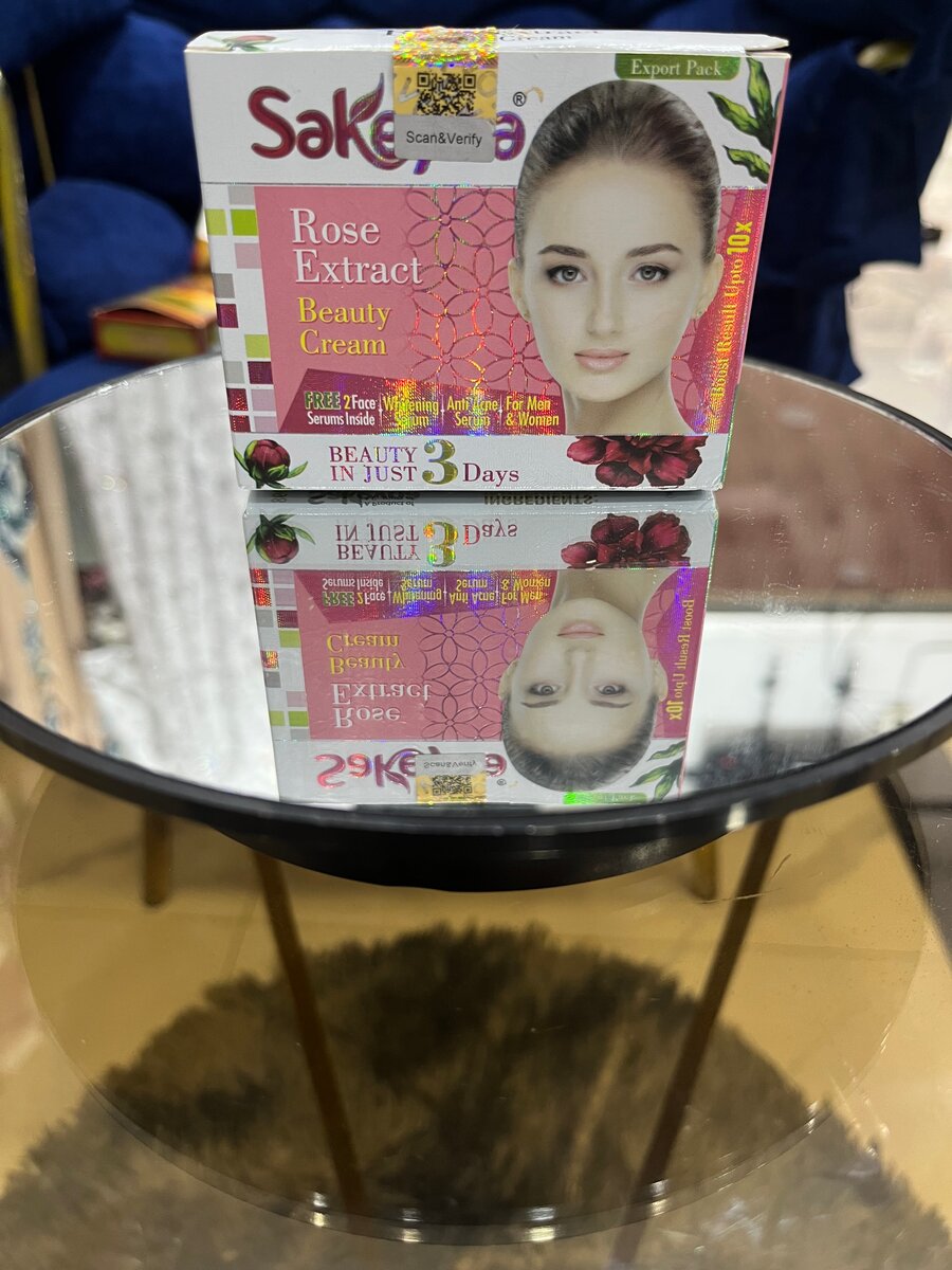 Crème Beauté à l'Extrait de Rose