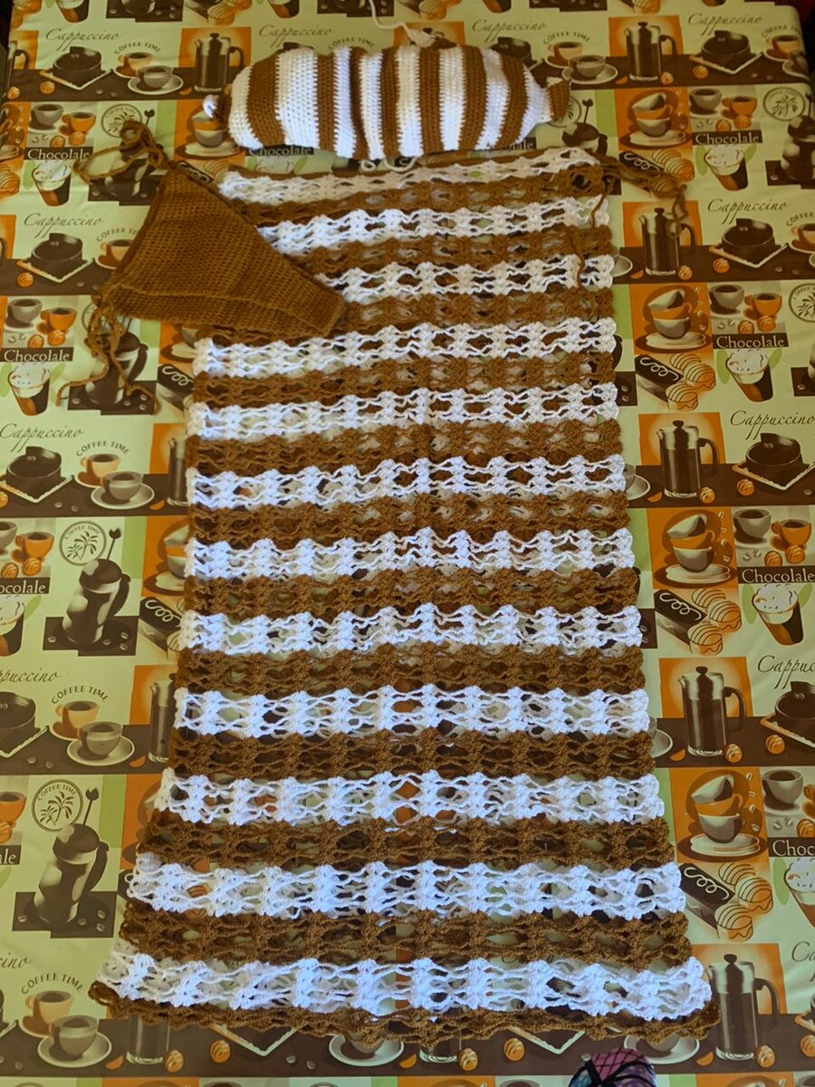 Robe de plage crochet bohème