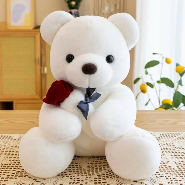 Ours en Peluche romantique Animal en Peluche pour Amie Ours