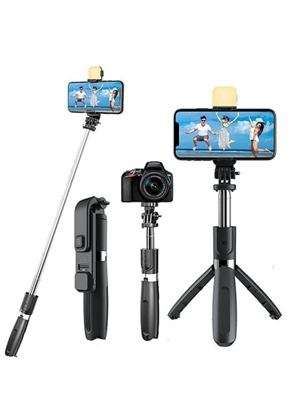Perche Selfie Trépied Bluetooth