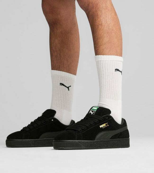 Baskets noires tendance homme