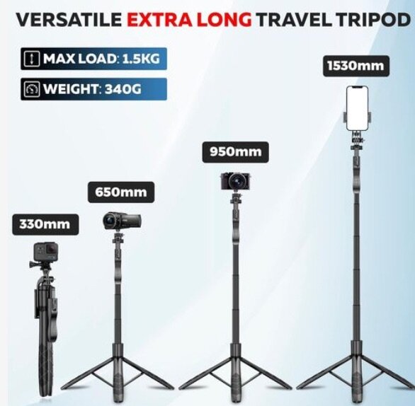 L16 Long selfie + Tripod stick