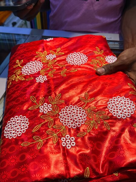 Tissu Africain Brodé