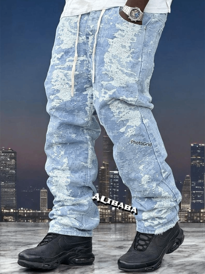 Jean Jogger Déchiré Homme
