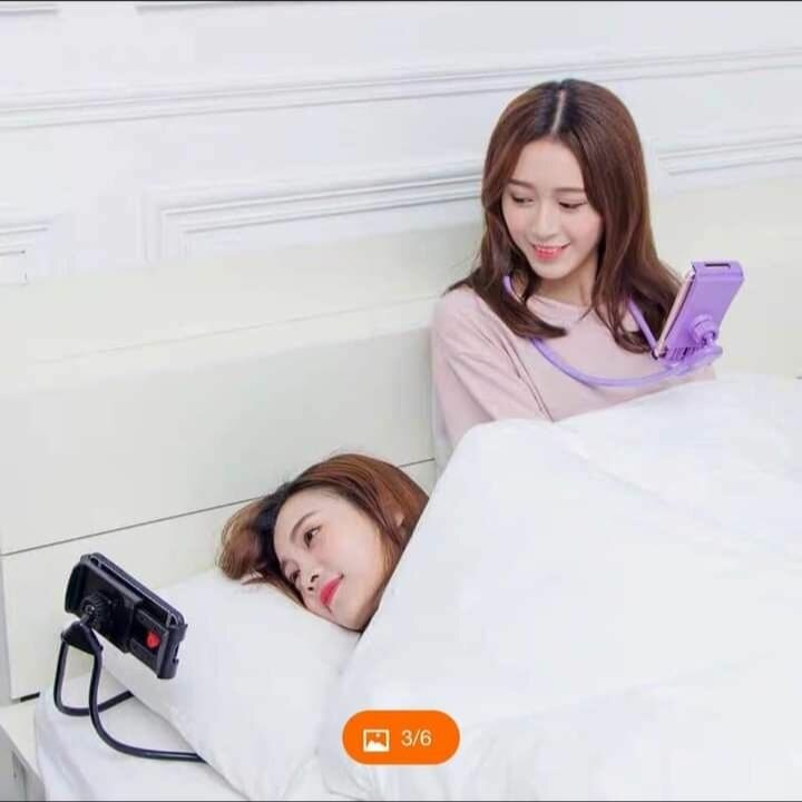 Flexible 360 Necklace Phone Holder