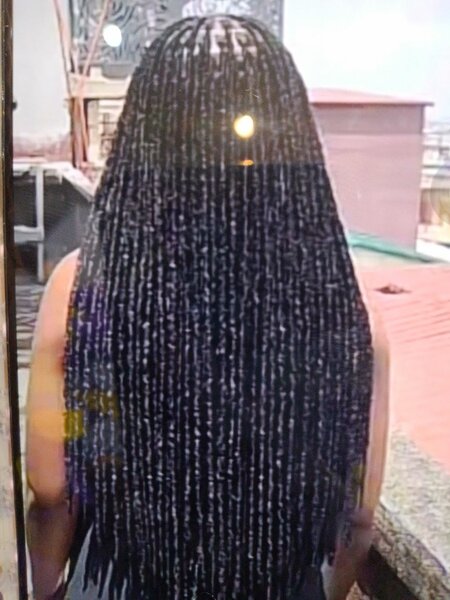 Extensions de cheveux tressés