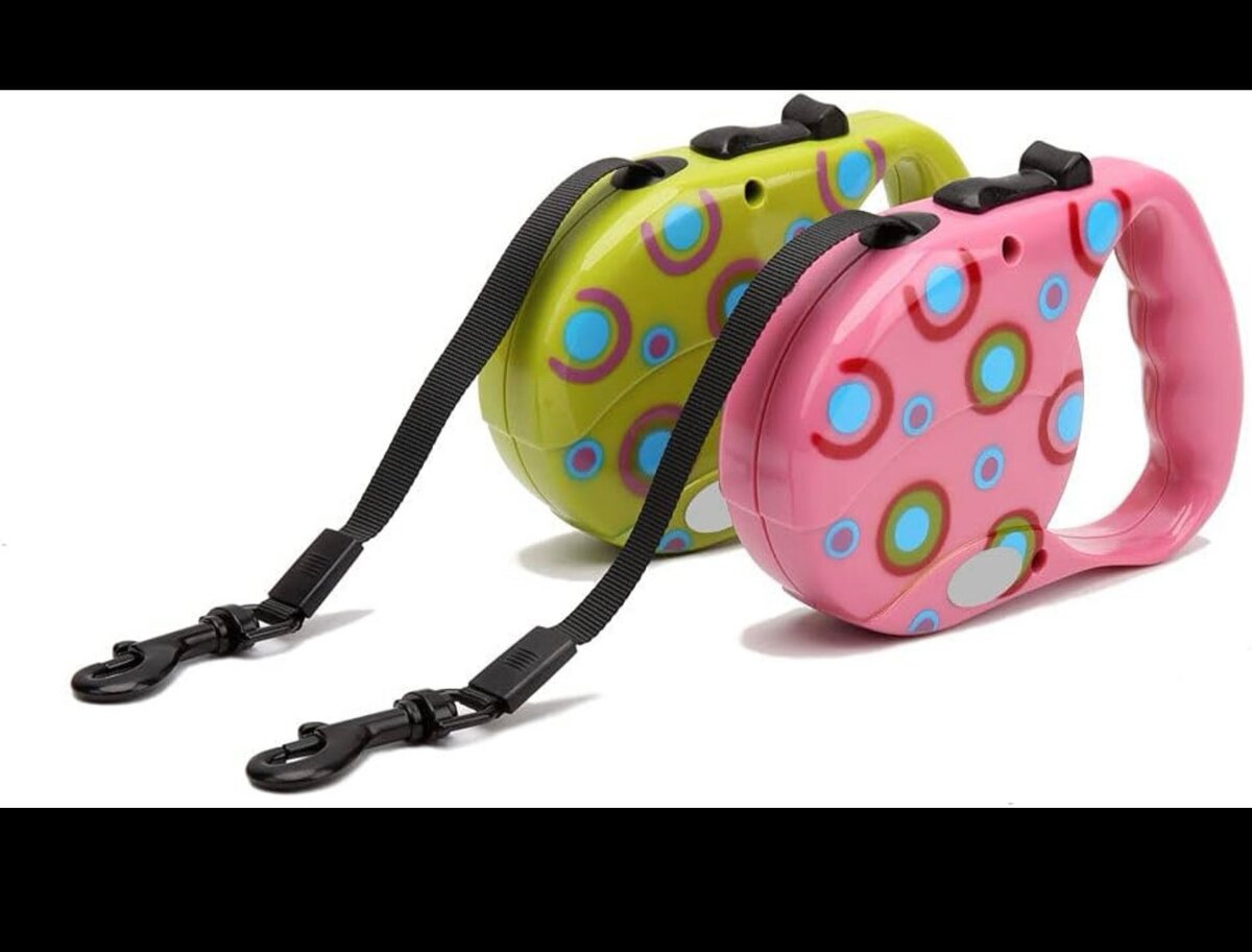 Laisse Rétractable Cordon De 5m Pour Animaux De Compagnie, E