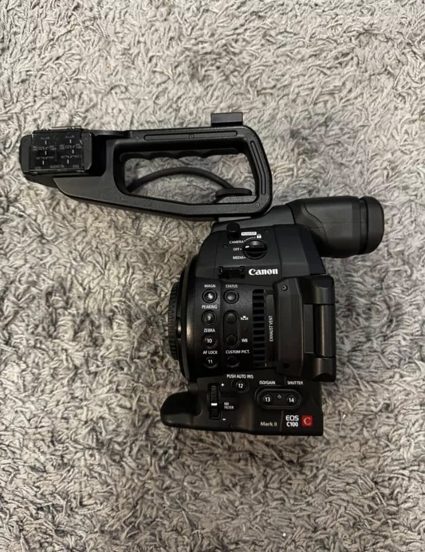 Canon c100 mark ii 