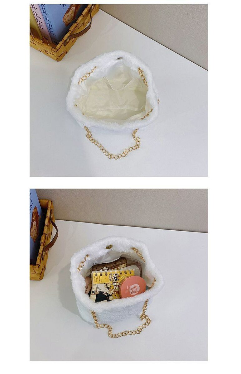 Sac peluche chat mignon