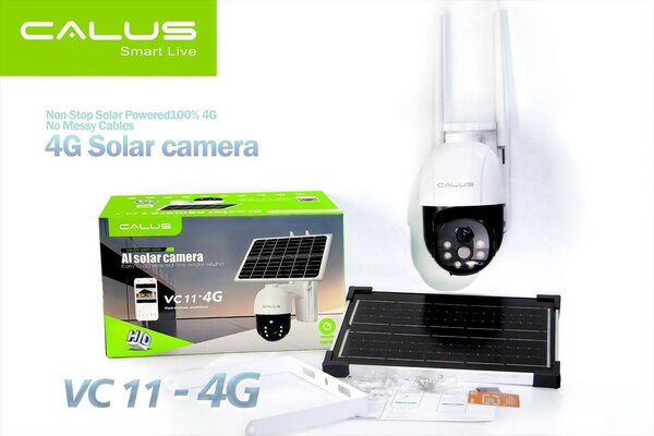 Caméra solaire 4G rotative avec détection de Mouvement