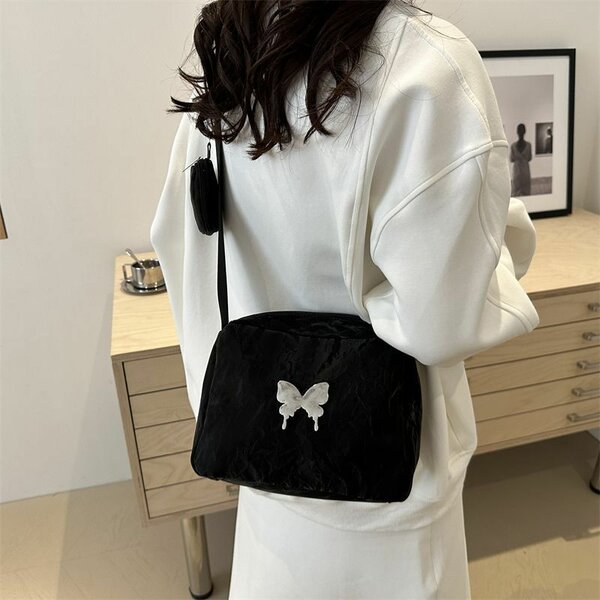 Sac à bandoulière papillon