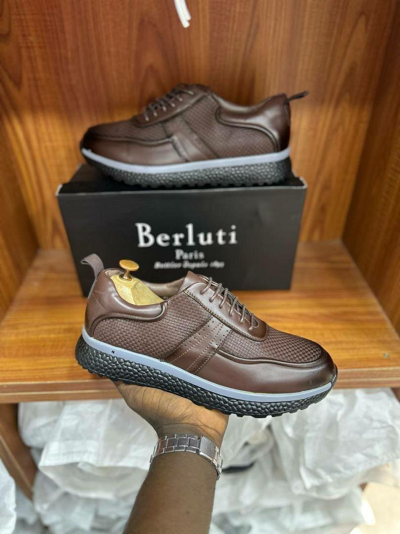 Baskets  Berluti élégantes