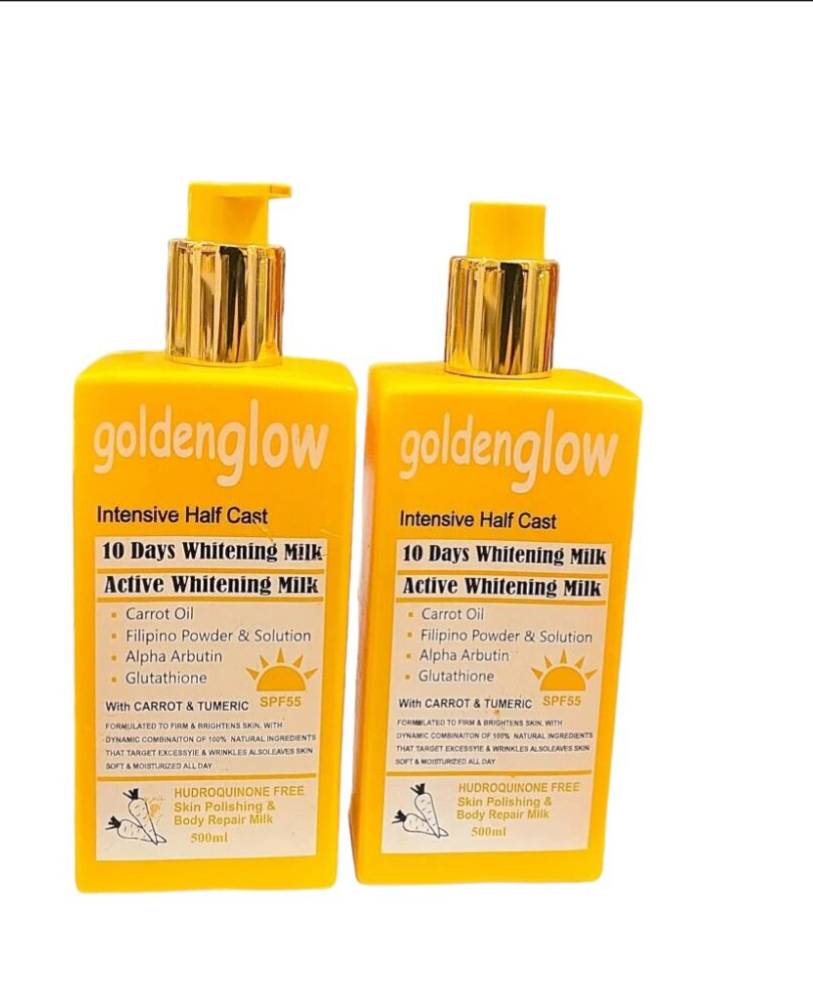Golden glow lotion