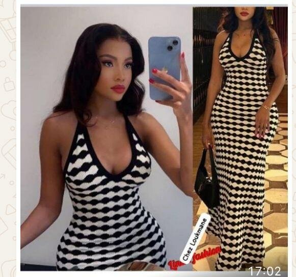 Robe Longue Élégante Femme