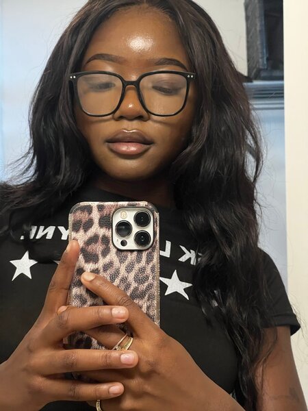 Paire de lunettes ronde