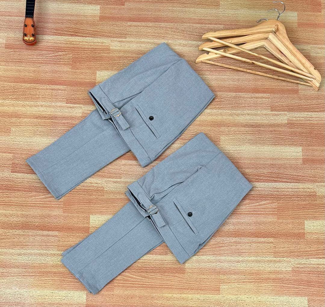 Beltless smart trousers