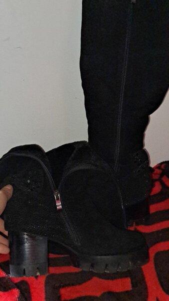 Замша зимние