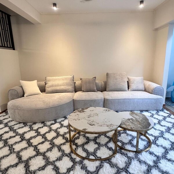 Canapé d'angle moderne