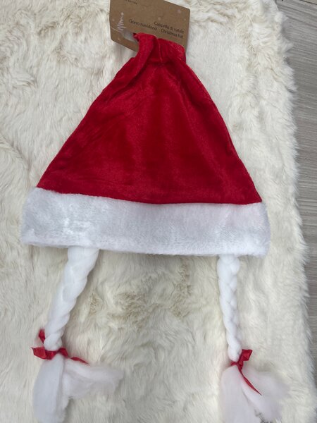 Chapeau de Noël à Nattes