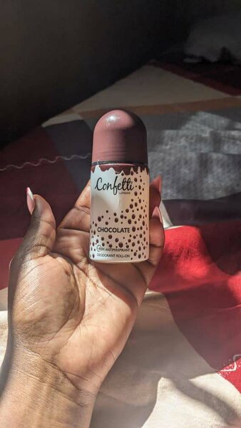 Confetti roll-on chocolate