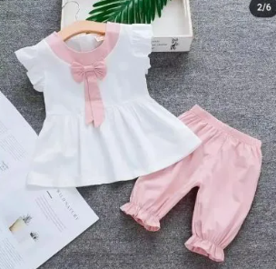 Baby Girl Dress White Frock For Diffrent Color ( Fabric Lawn)