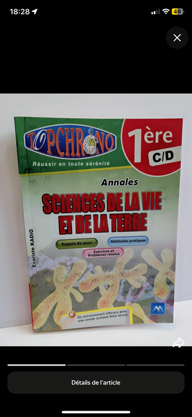 Annales SVT et Physique-Chimie