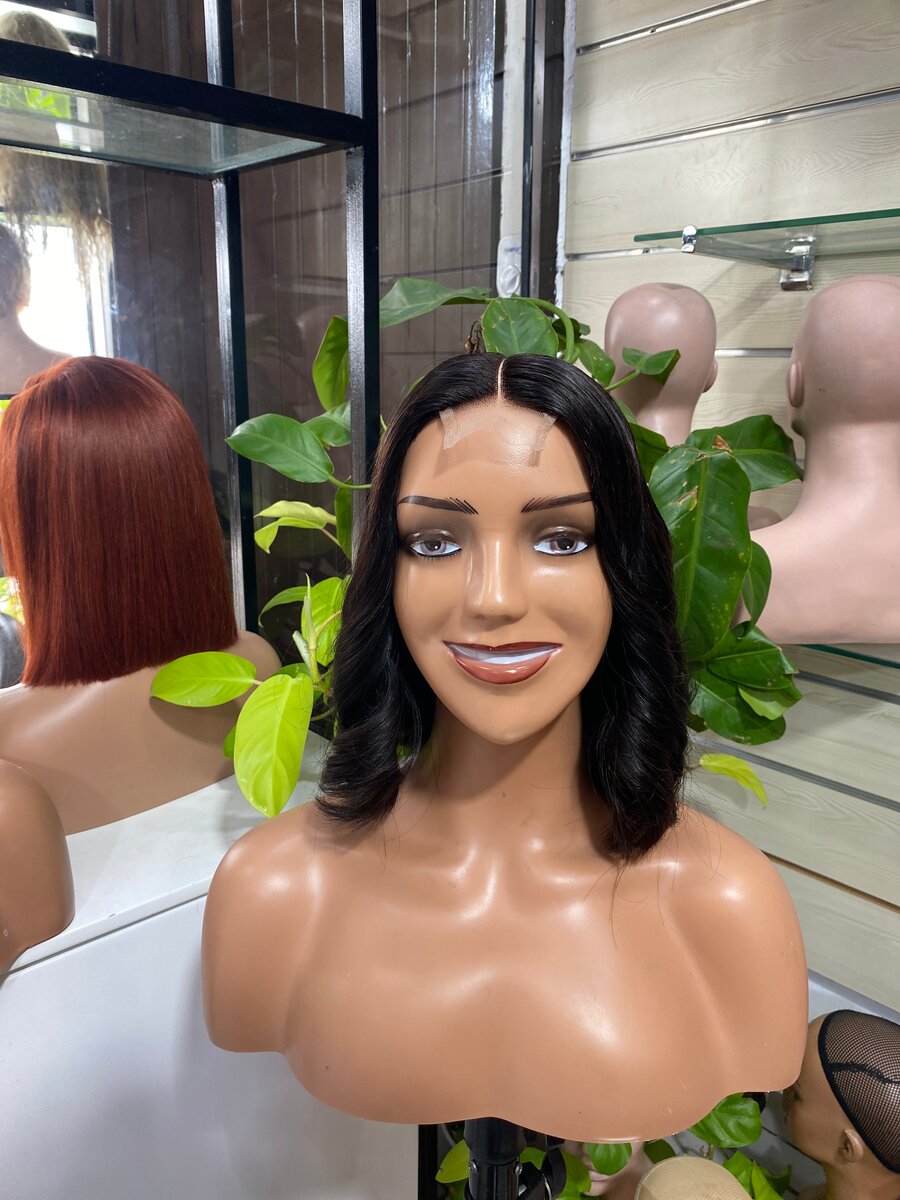 Perruque Bouclée Naturelle En Dentelle