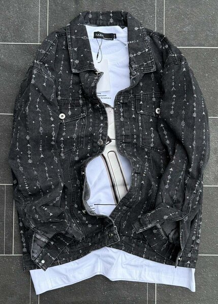 Veste en jean Zara homme