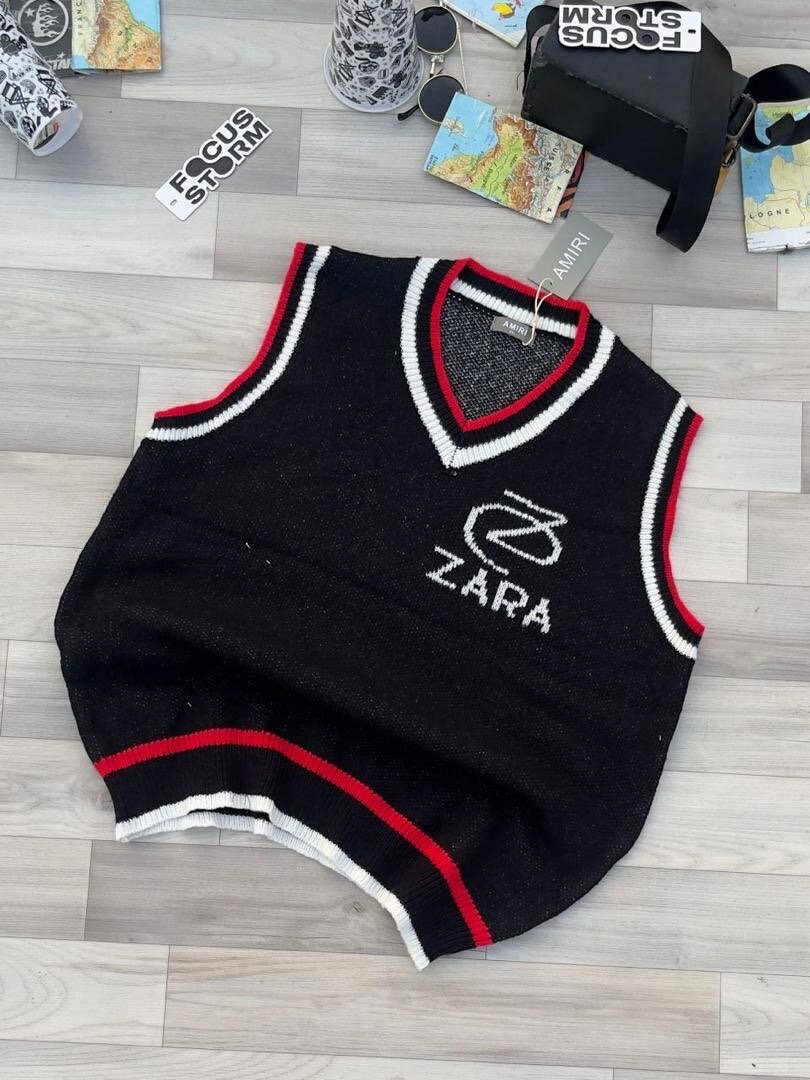 Pull sans manches élégant Zara