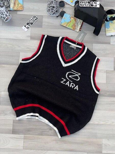 Pull sans manches élégant Zara