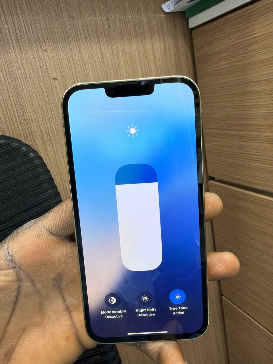 13pro max 128Go  message batte