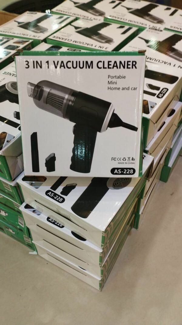 AS 228  3-in-1 Portable Vacuum Cleaner for Car & Home