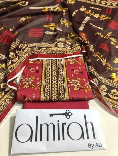 Almirah lawn 3pc
