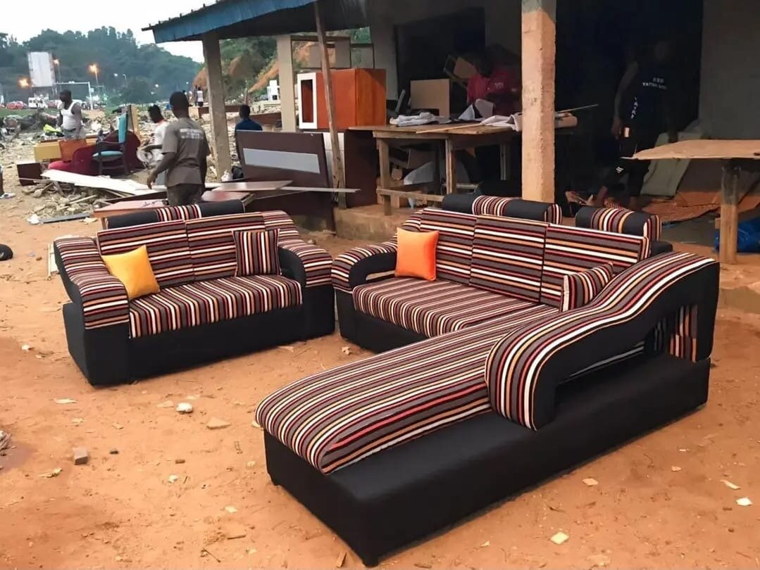 Canapé d'angle moderne pour salon