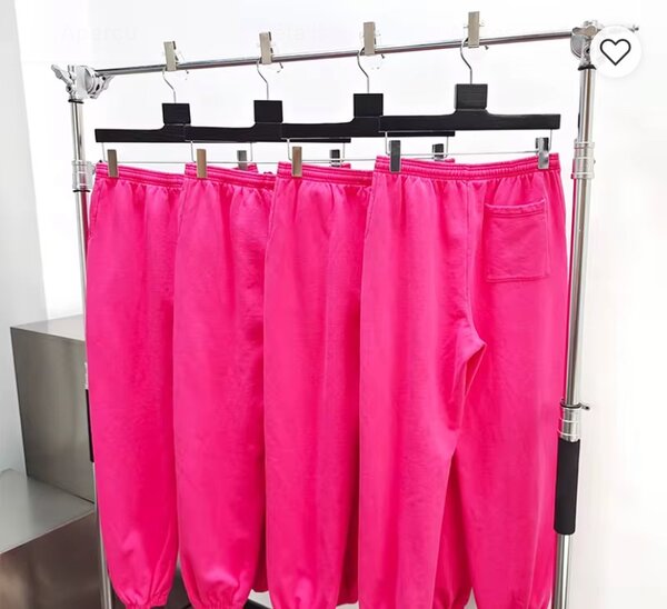 Pantalons de survêtement roses