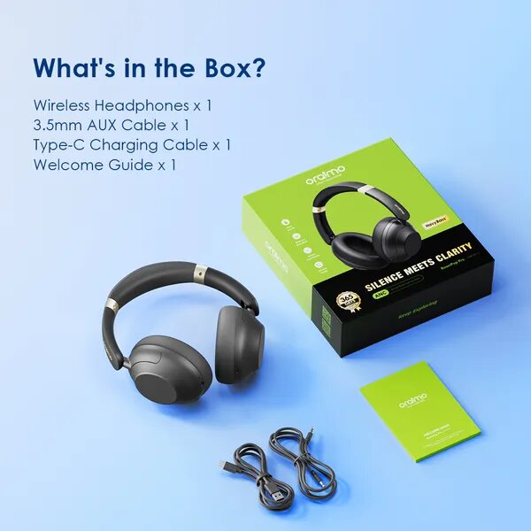 Casque Bluetooth ANC Oraimo BoomPop Pro