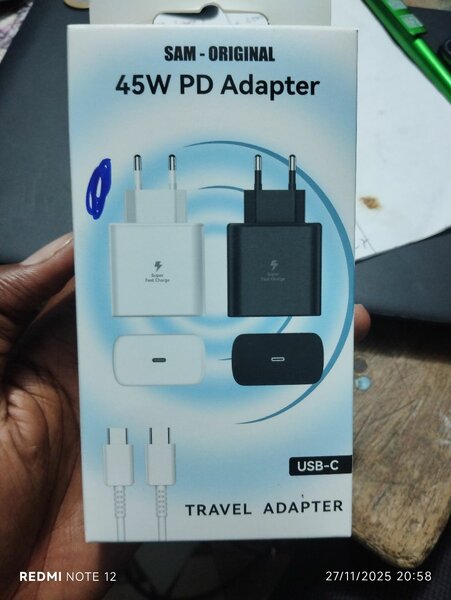 Adaptateur USB-C 45W Rapide