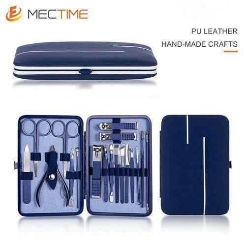 MecTime Trousse Manucure 16 Pièces