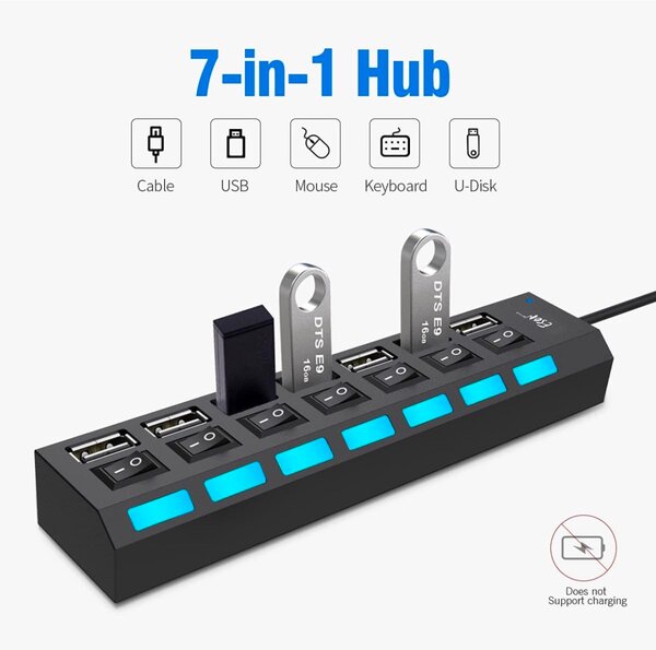 Port USB Hub USB 2.0 Hub