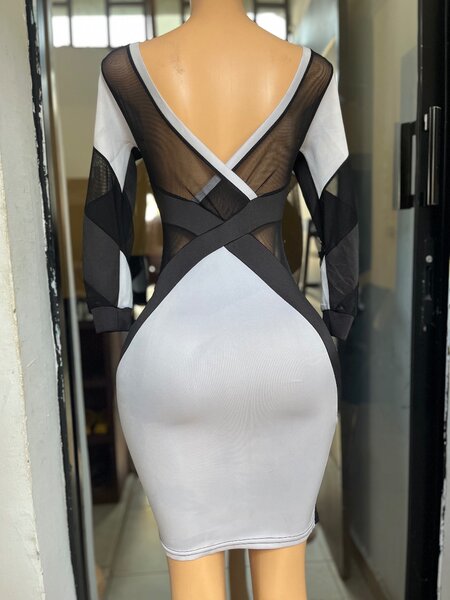 Robe Élégante Moulante
