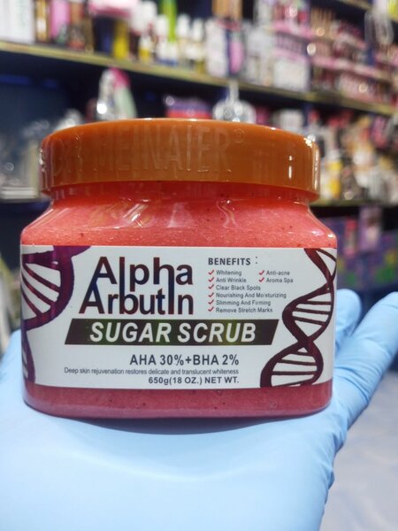 Gommage corporel au sucre Alpha Arbutin