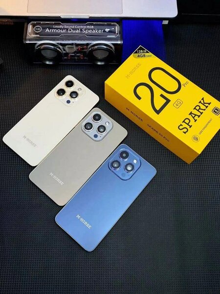 Smartphone 128GB avec Triple Caméra