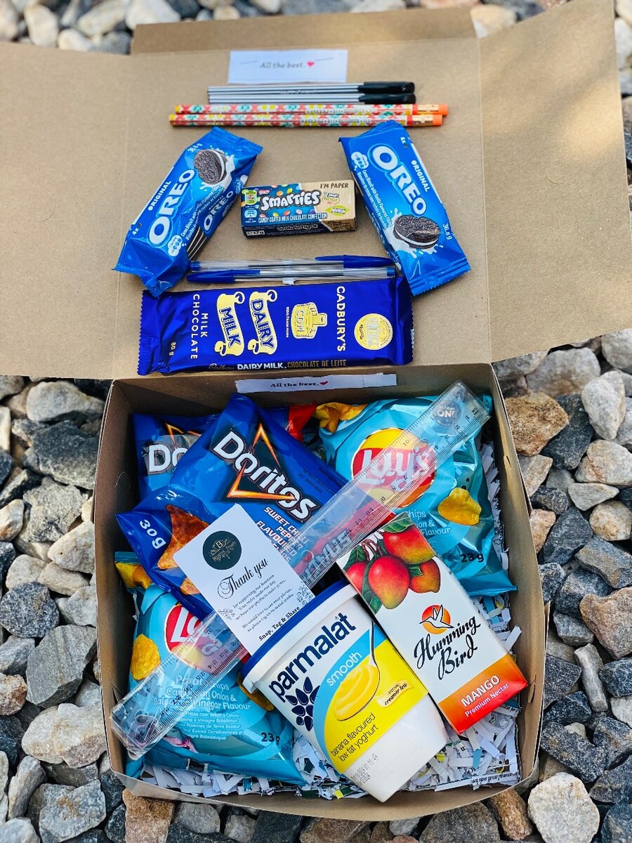 Flower bouquets,exam care package and other giftings